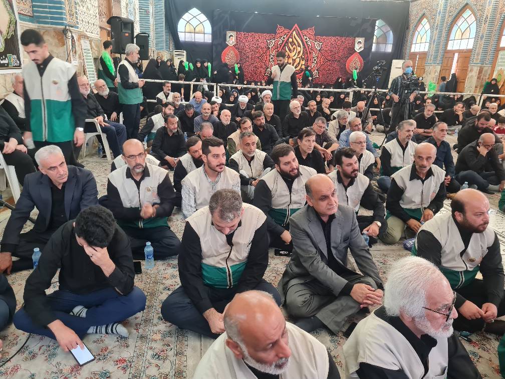 حضور استاندار گیلان در مراسم عزاداری روز شهادت امام رضا(ع) در بقعه خواهر امام