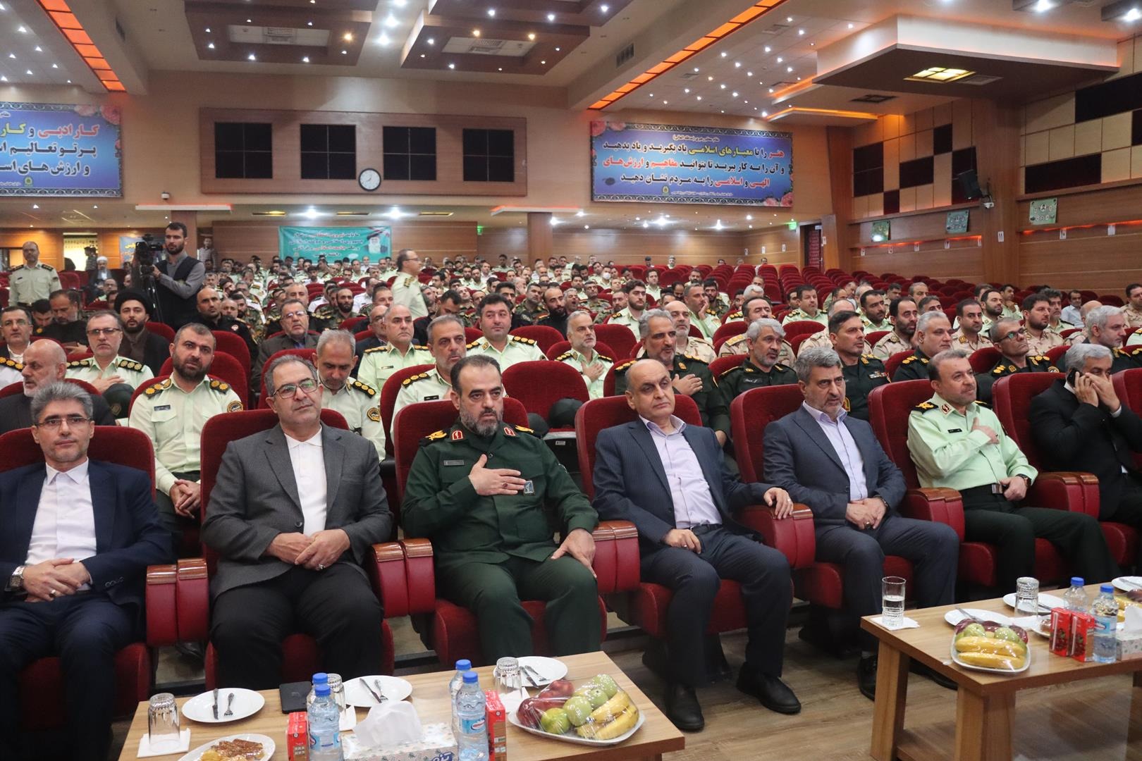 تجلیل از حافظان امنیت در گیلان
