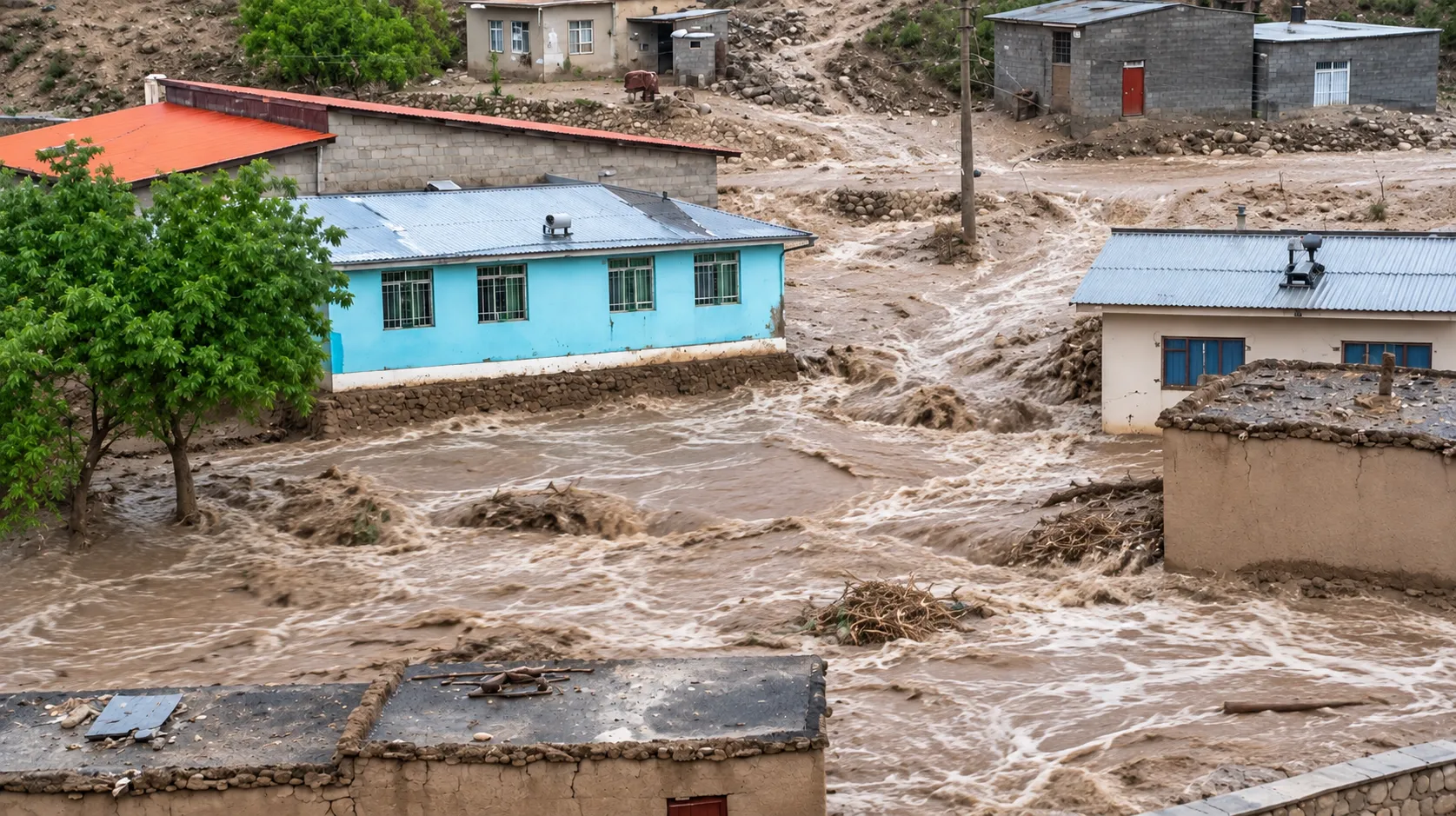 ردپای ویرانگر سیل در گلستان/ یک کشته، ۱۴ روستای بی‌راه و خسارت به ۲۵۰ واحد مسکونی