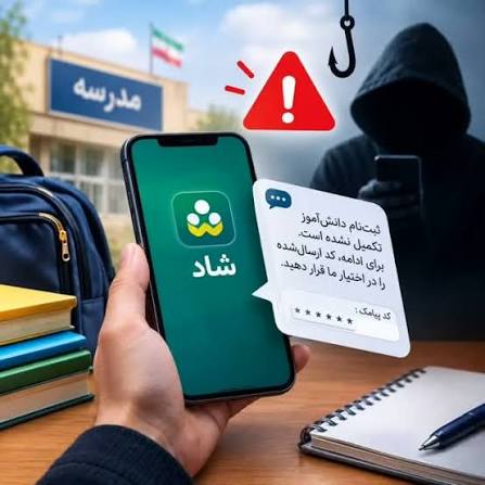 هشدار پلیس فتای گیلان درباره کلاهبرداری با جعل هویت مدیران مدارس در شاد