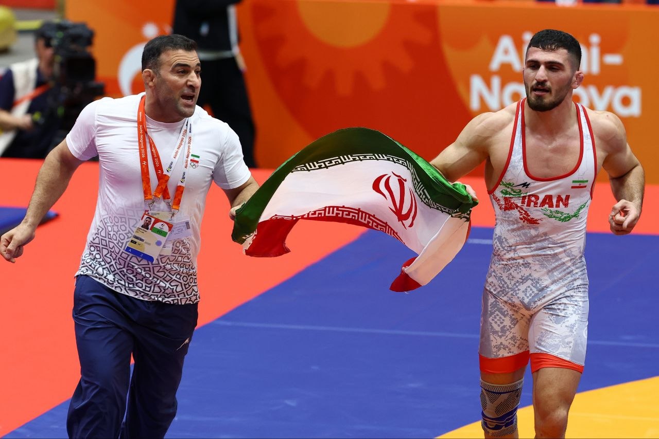 نخودی با شکست نایب قهرمان جهان طلایی شد+(تصاویر)