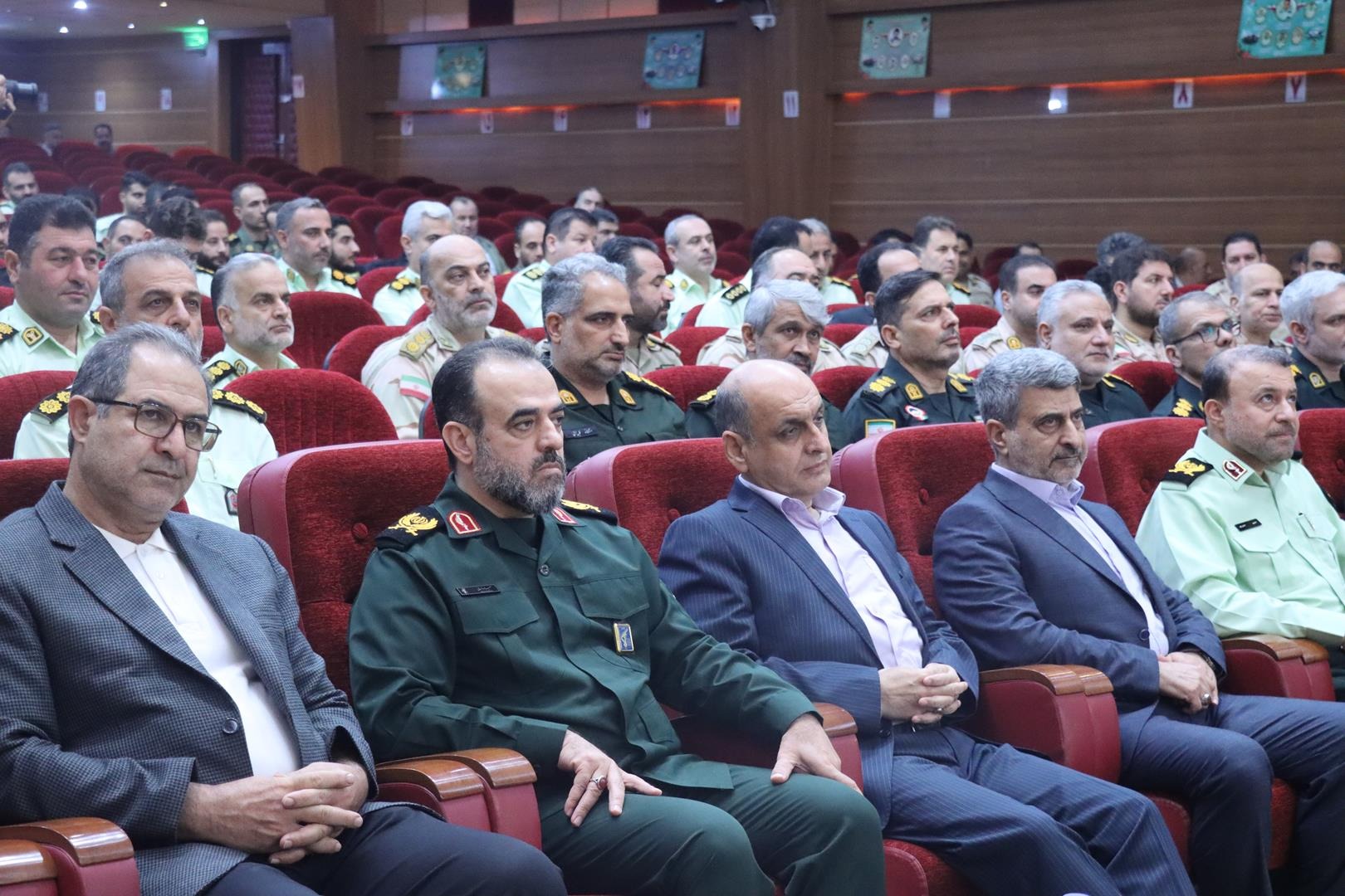 تجلیل از حافظان امنیت در گیلان
