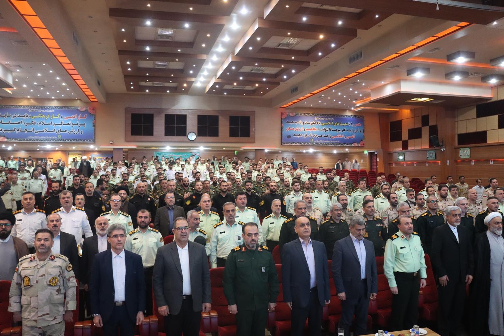 تجلیل از حافظان امنیت در گیلان
