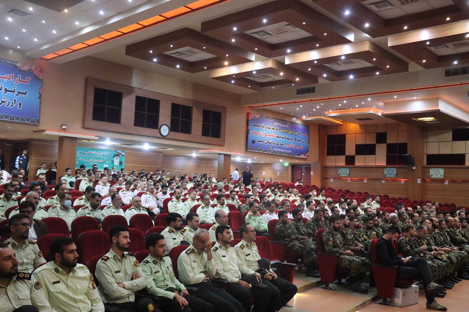 تجلیل از حافظان امنیت در گیلان