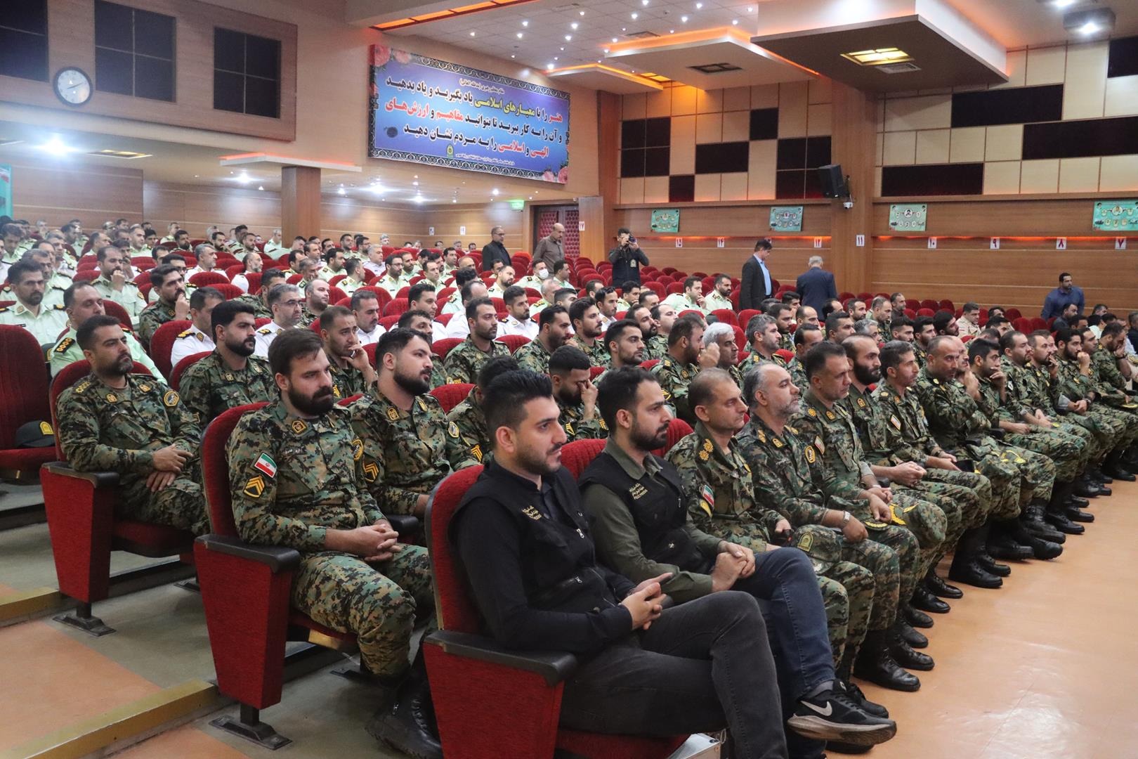 تجلیل از حافظان امنیت در گیلان