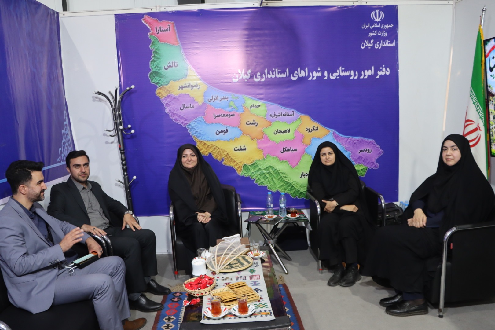 گیلان؛ برگزیده نمایشگاه توانمندی‌های روستایی و عشایری کشور شد+(تصاویر)