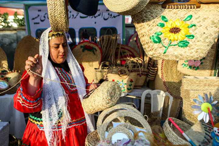 «فشتکه» روستایی در گیلان با عطر شالی و حصیر+(تصاویر )