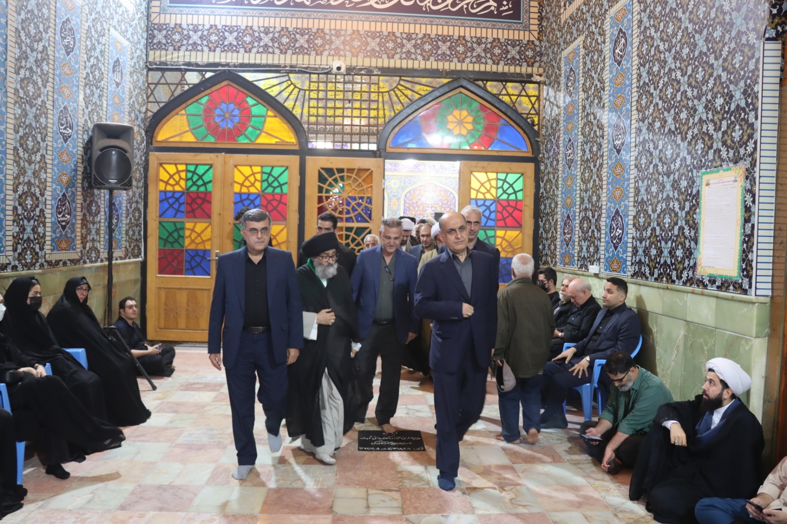 تشییع پیکر نماینده سابق ولی فقیه در گیلان در لاهیجان